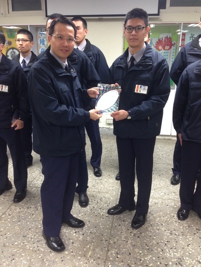 卸任實習區隊長林祐宏